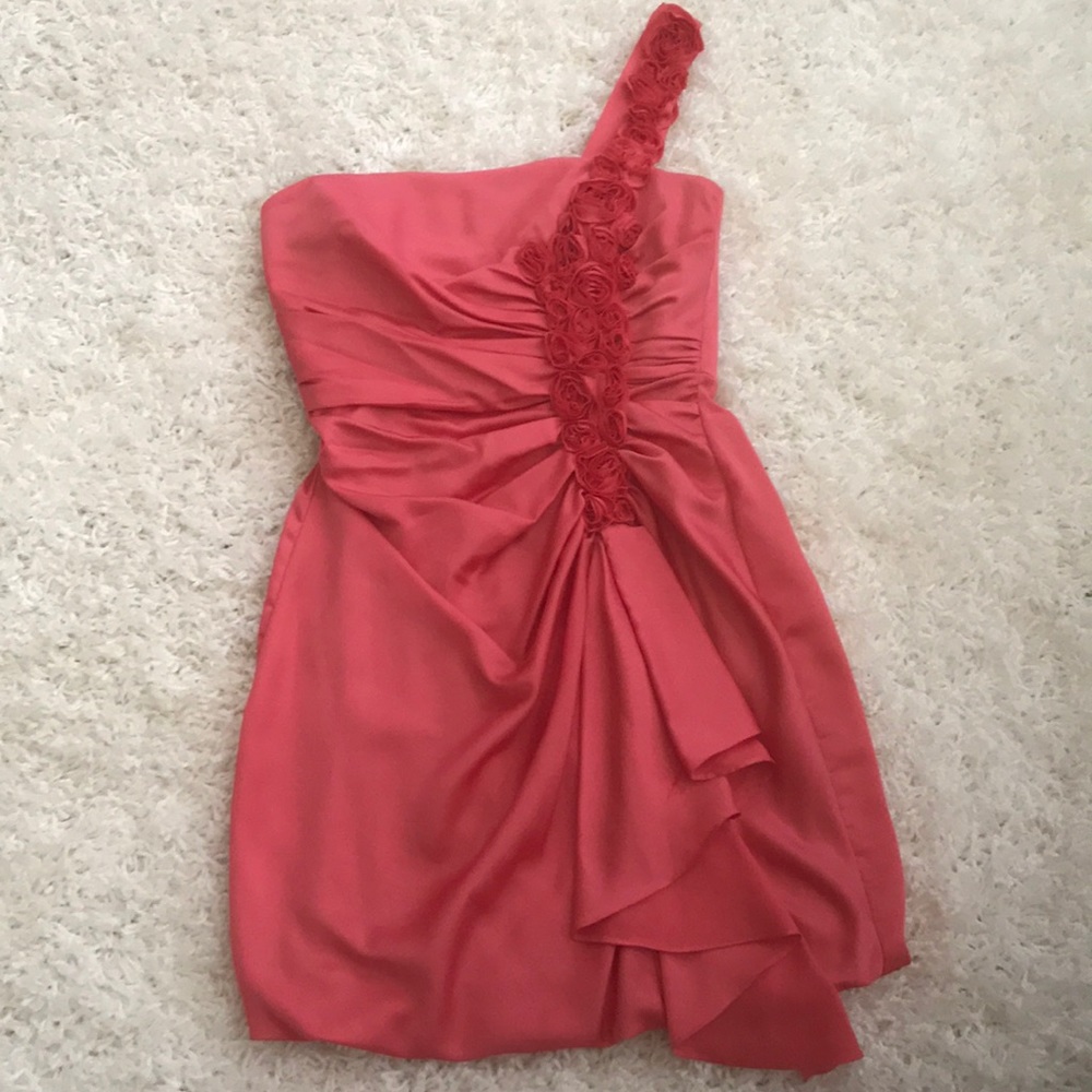 Peach size 8 Max and Cleo cocktail dress